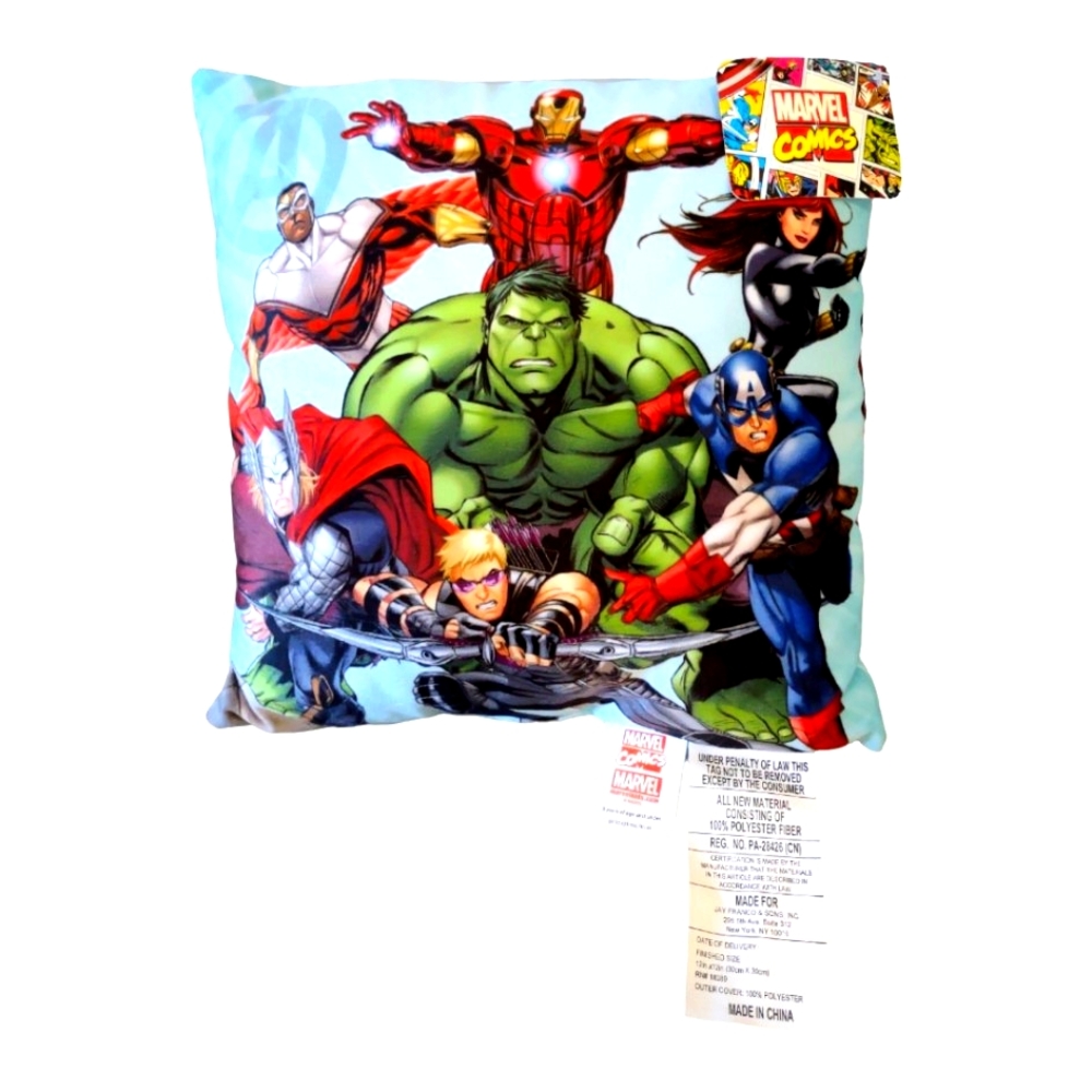 Marvel Comics Home Decor Throw Pillow